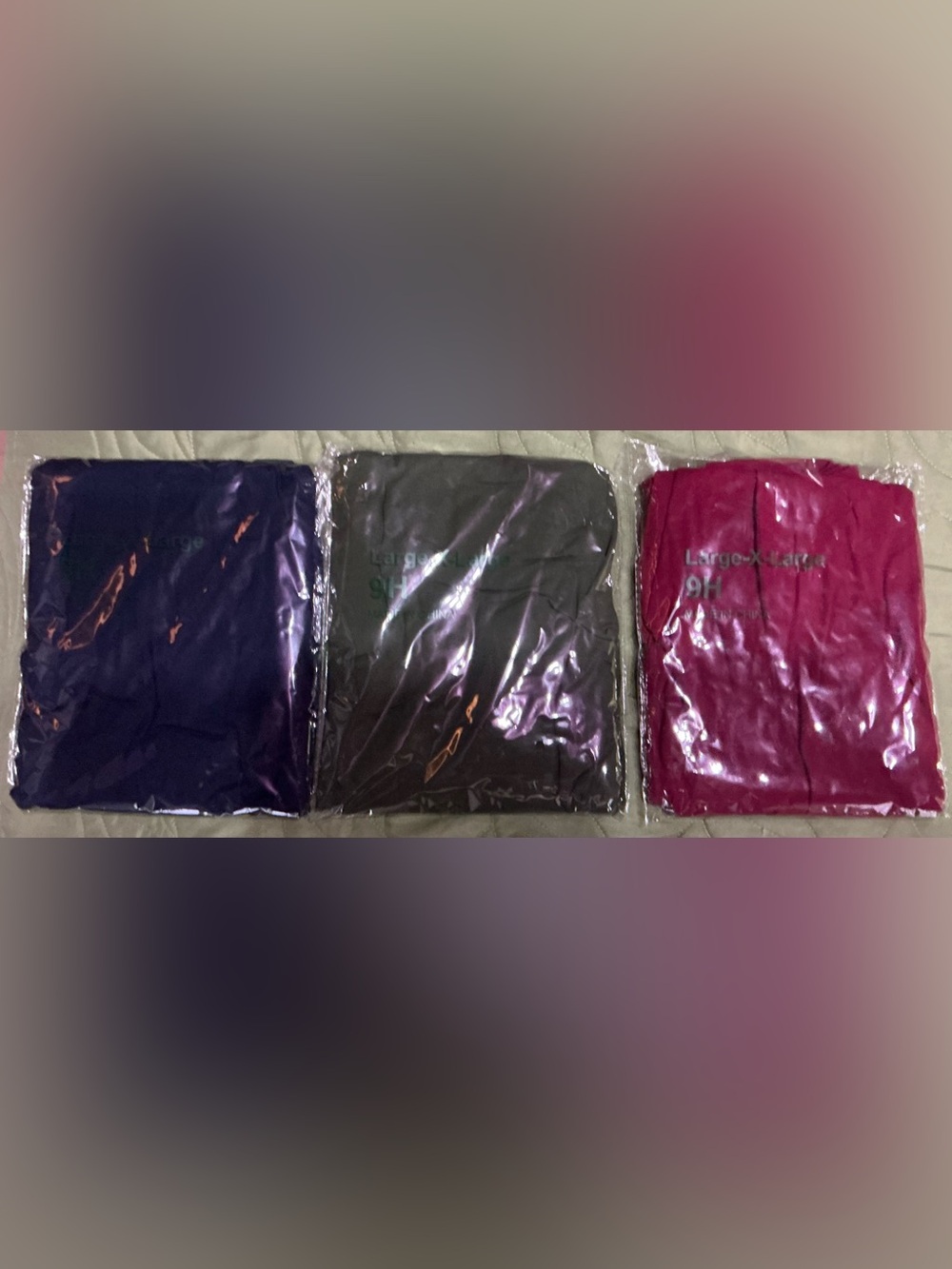 Women's Leggings Pack - Navy, Hunter Green & Burgundy Colors